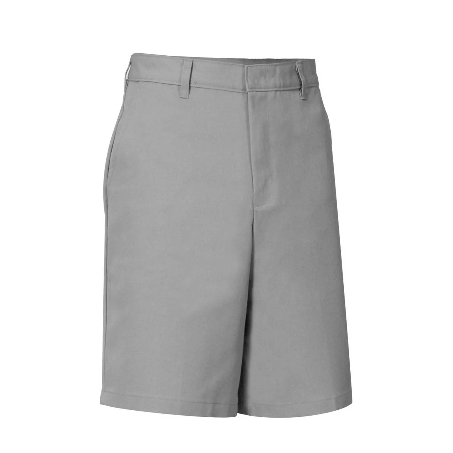 A  Boys Relaxed Fit Twill Shorts Grey