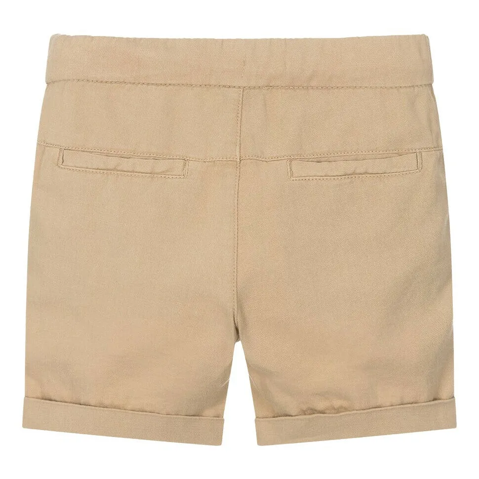 Beige Chino Shorts