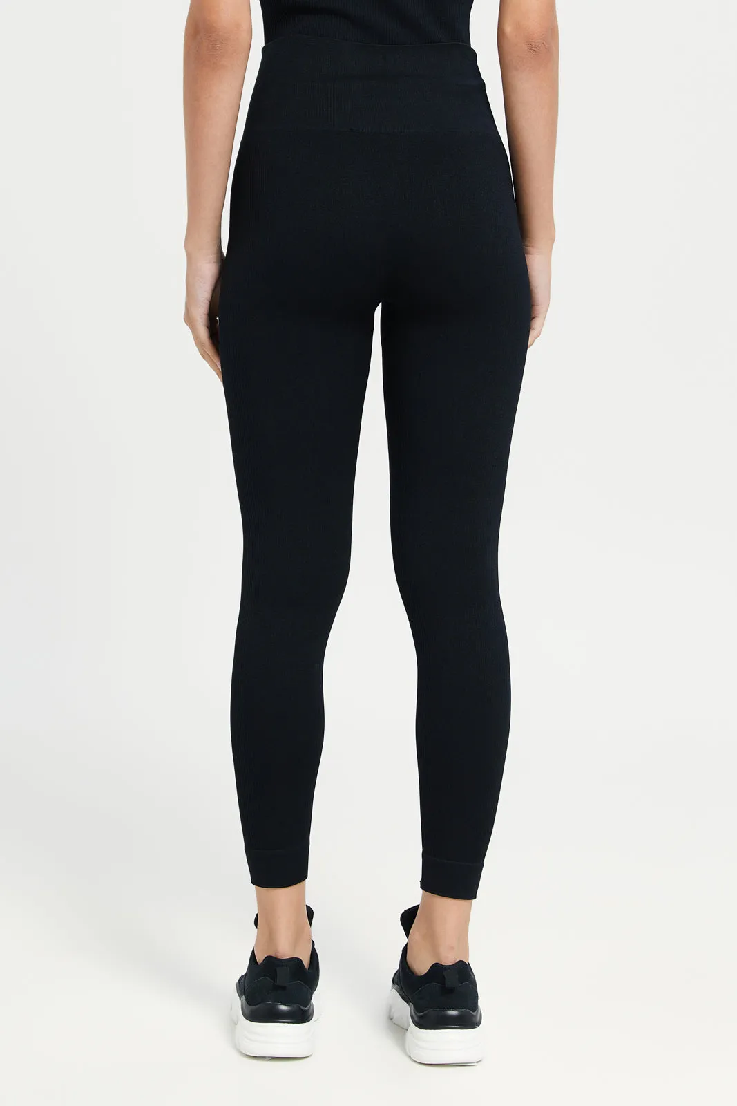 Black Seamless Legging