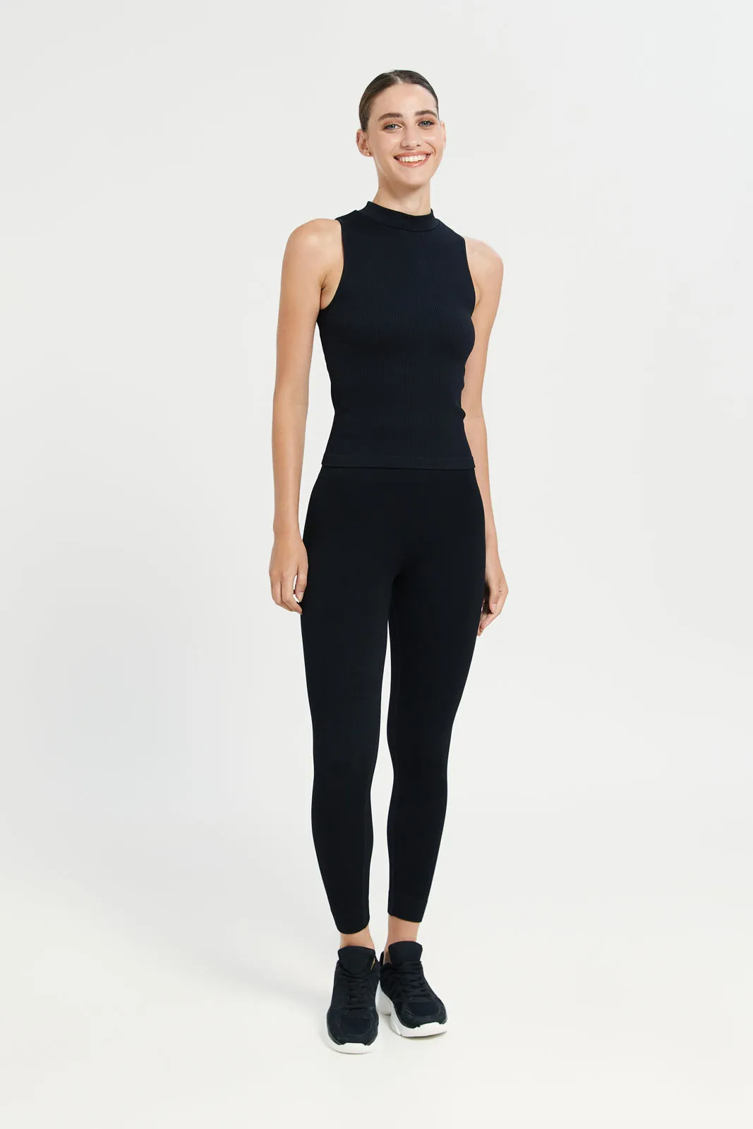 Black Seamless Legging