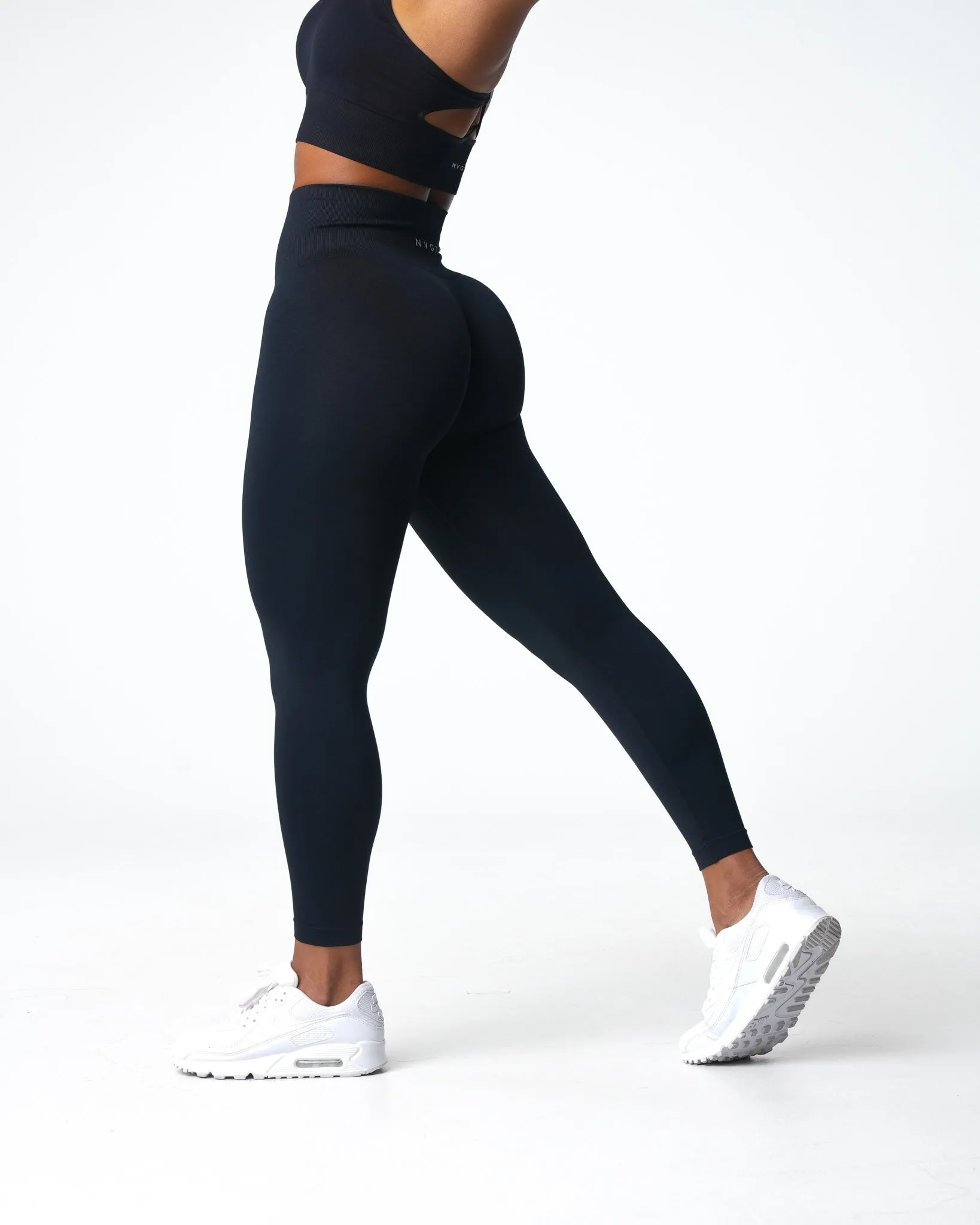 Black Shape Seamless Leggings