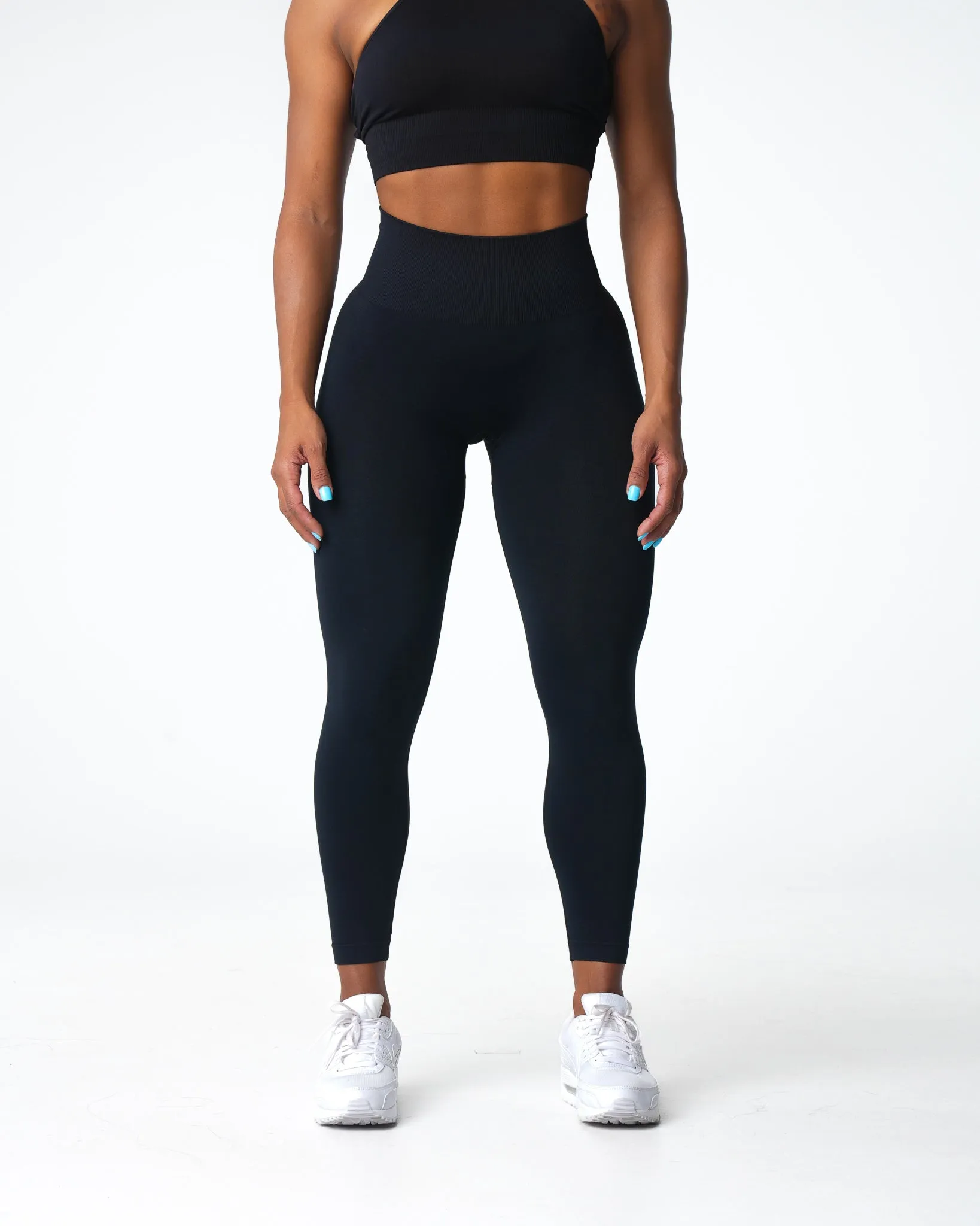 Black Shape Seamless Leggings