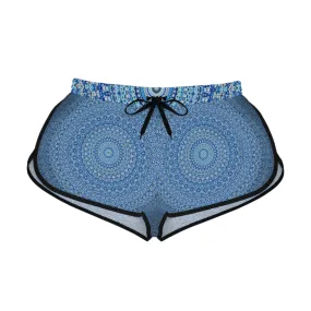 Blue Mandala - Inovax Women's Relaxed Shorts