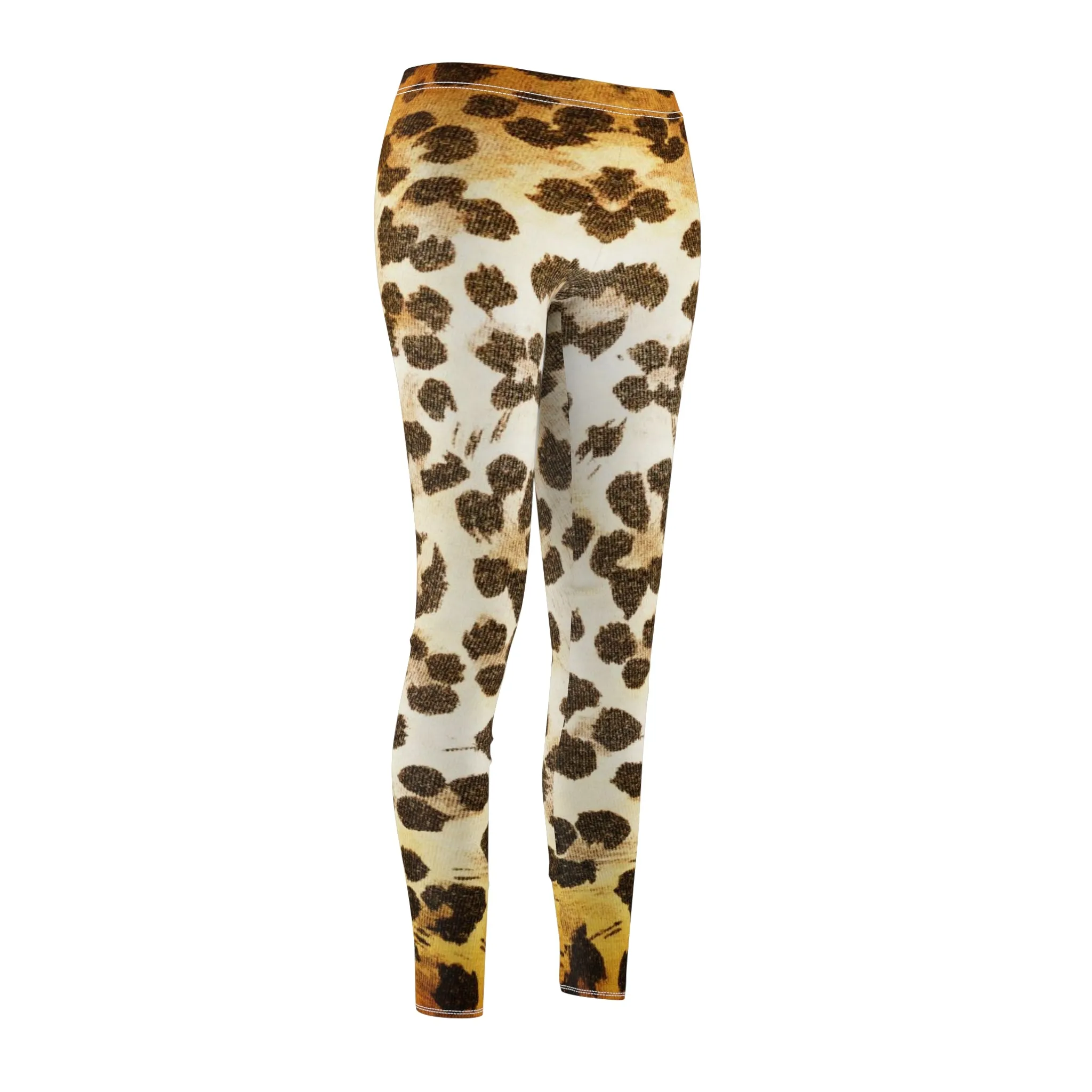 Cheetah - Inovax Women's cut & sew Casual Leggings