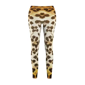 Cheetah - Inovax Women's cut & sew Casual Leggings