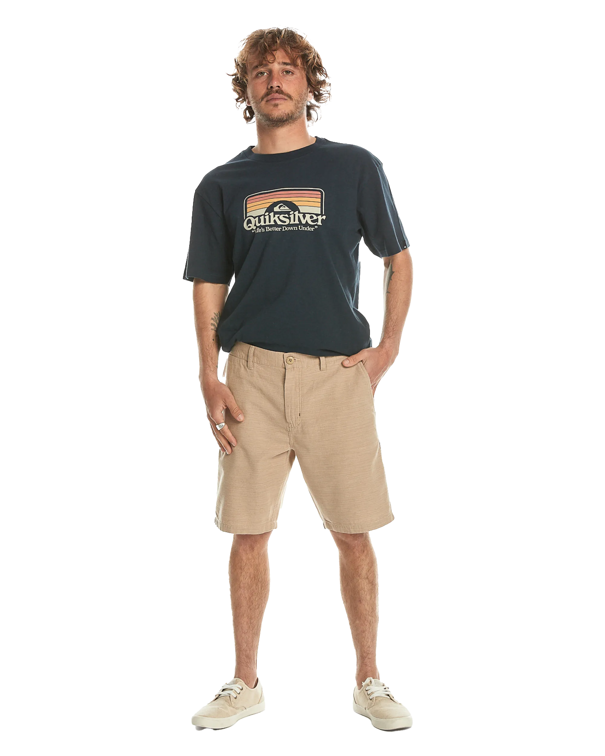 Davis Chino Walkshorts in Plage