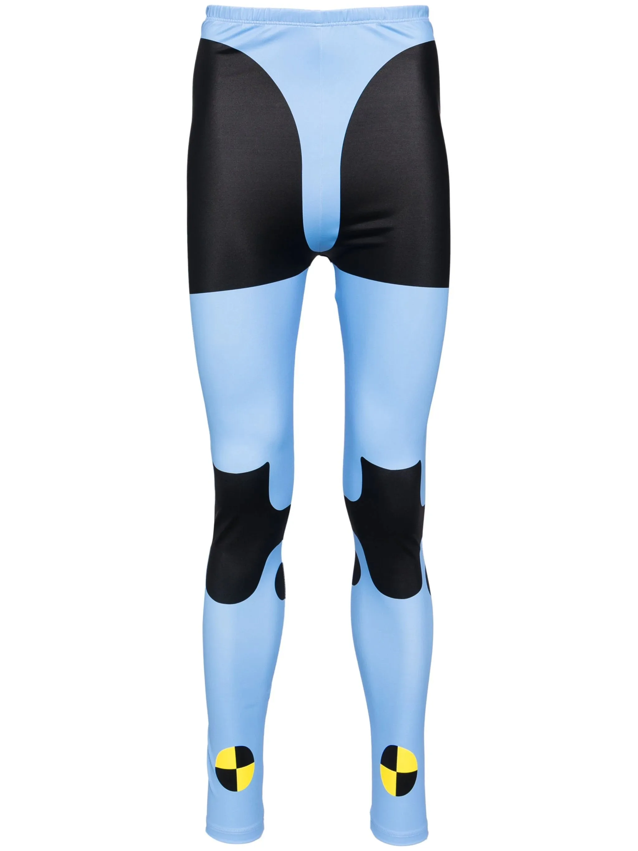 Dummy-Print Cycling Leggings