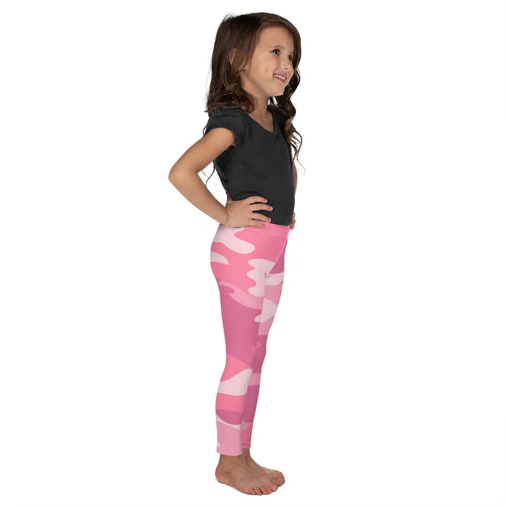 ELEVATED ESSENTIALS, THE PERFECT KID'S LEGGING PINK CAMO