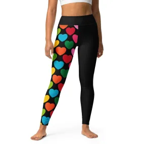 ELLIE LOVE mix black - Yoga Leggings