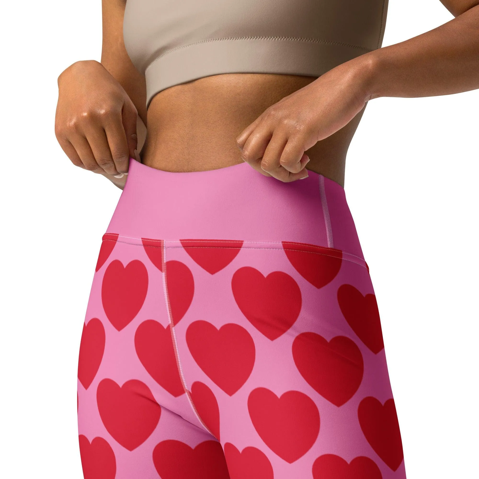 ELLIE LOVE red -2- Yoga Leggings