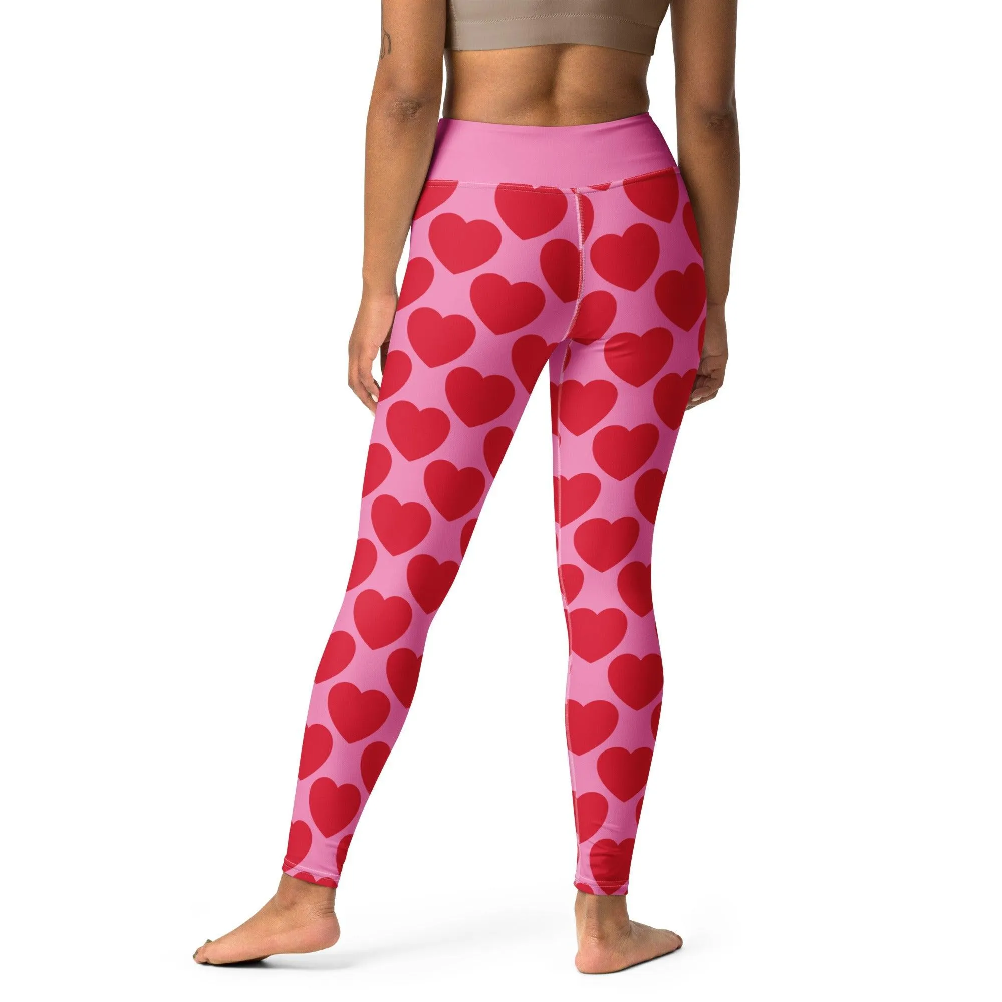 ELLIE LOVE red -2- Yoga Leggings