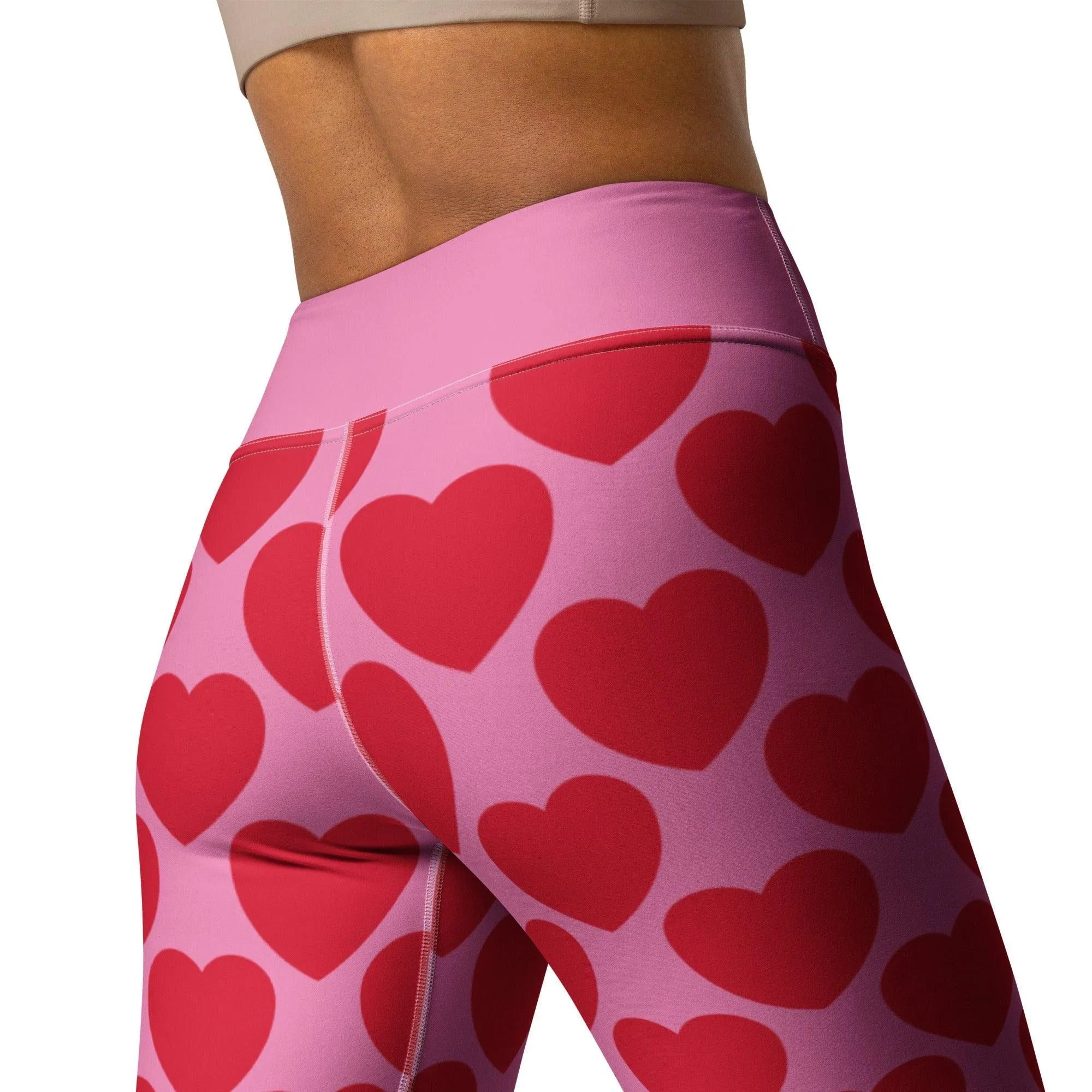 ELLIE LOVE red -2- Yoga Leggings