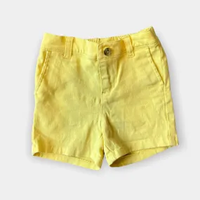 Janie and Jack Yellow Oxford Shorts 12-18 Months