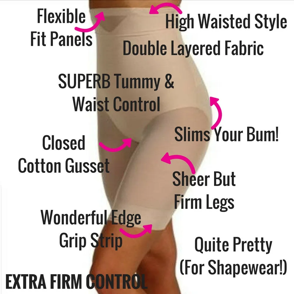 Miraclesuit Sexy Sheer Shaping High Waist Thigh Slimmer #2789