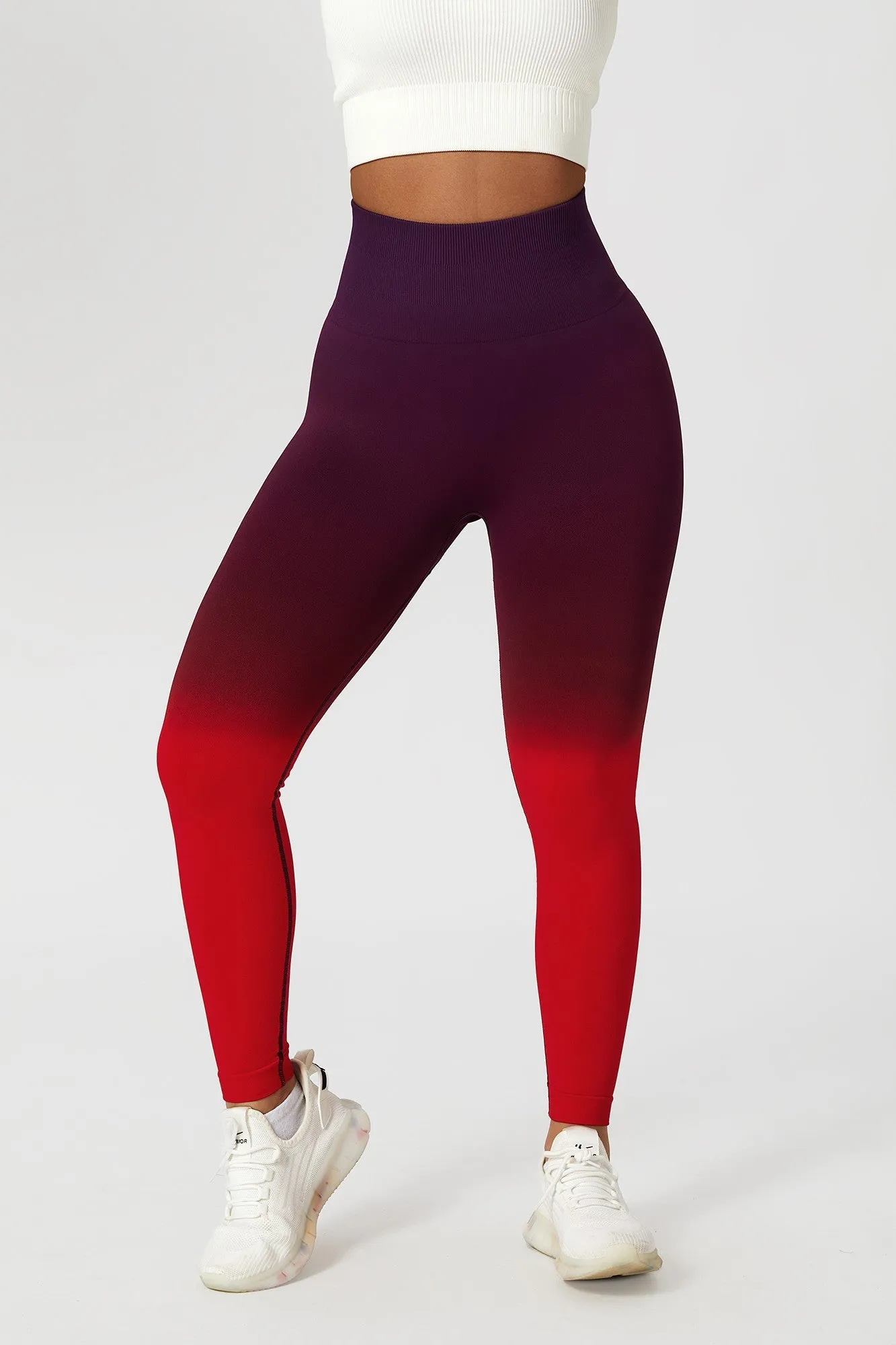 Ombre Seamless Scrunch Butt Legging