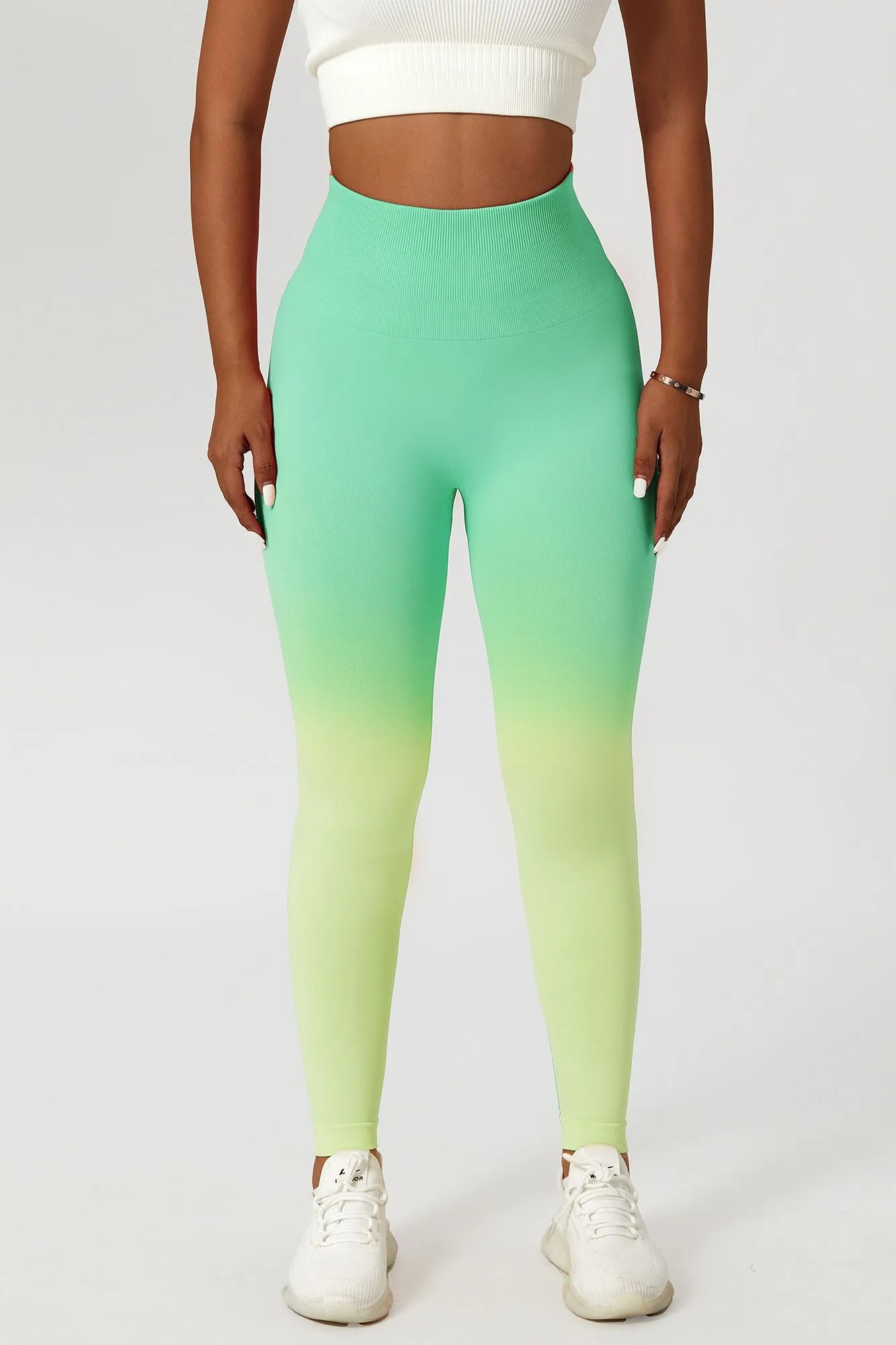 Ombre Seamless Scrunch Butt Legging