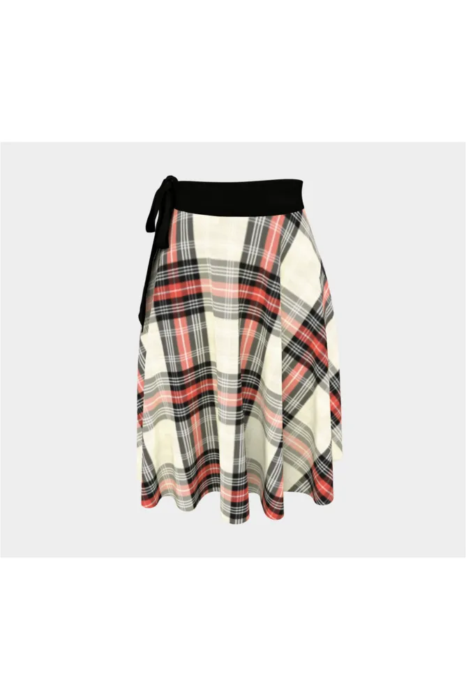 Plaid Wrap Skirt