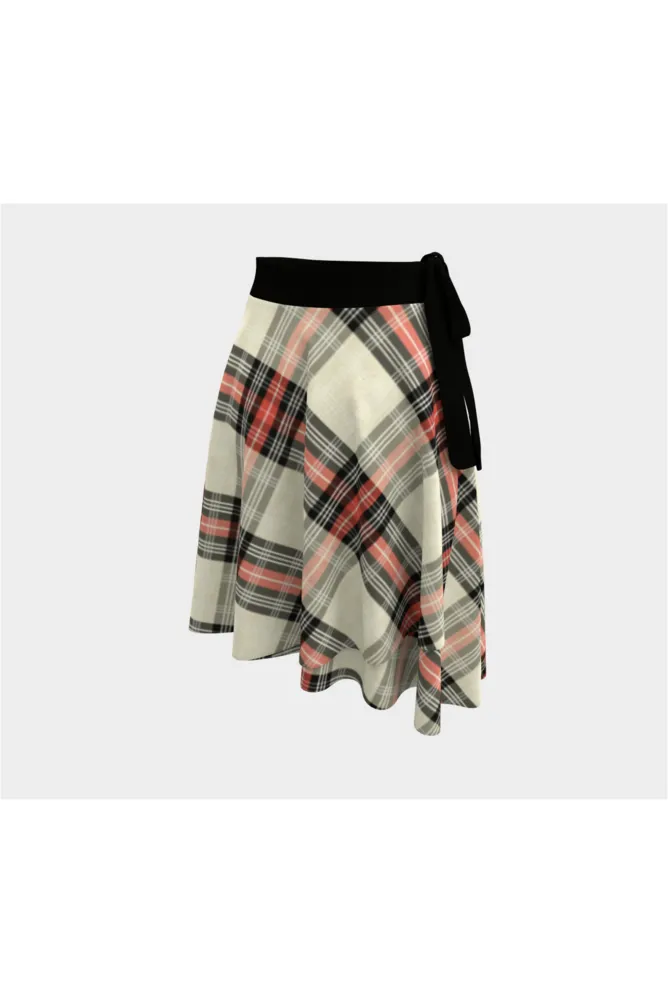 Plaid Wrap Skirt