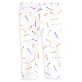 Printed Leggings -- Pencils