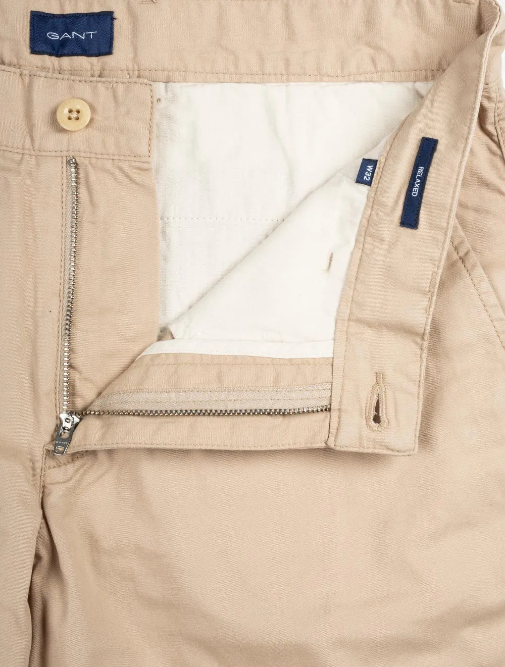 Relaxed Fit Shorts Dark Khaki