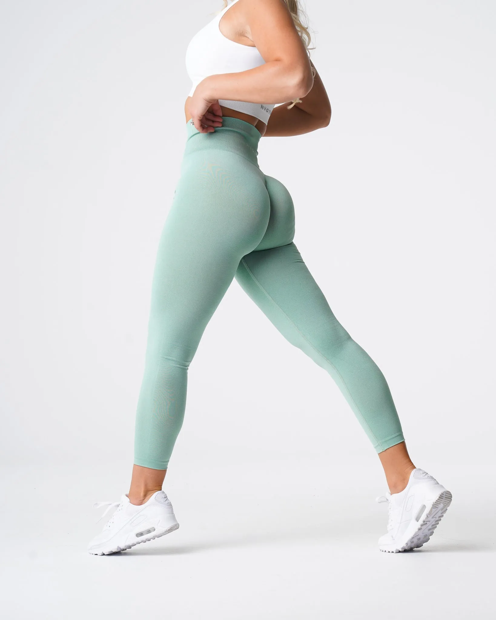 Sage Green NV Seamless Leggings