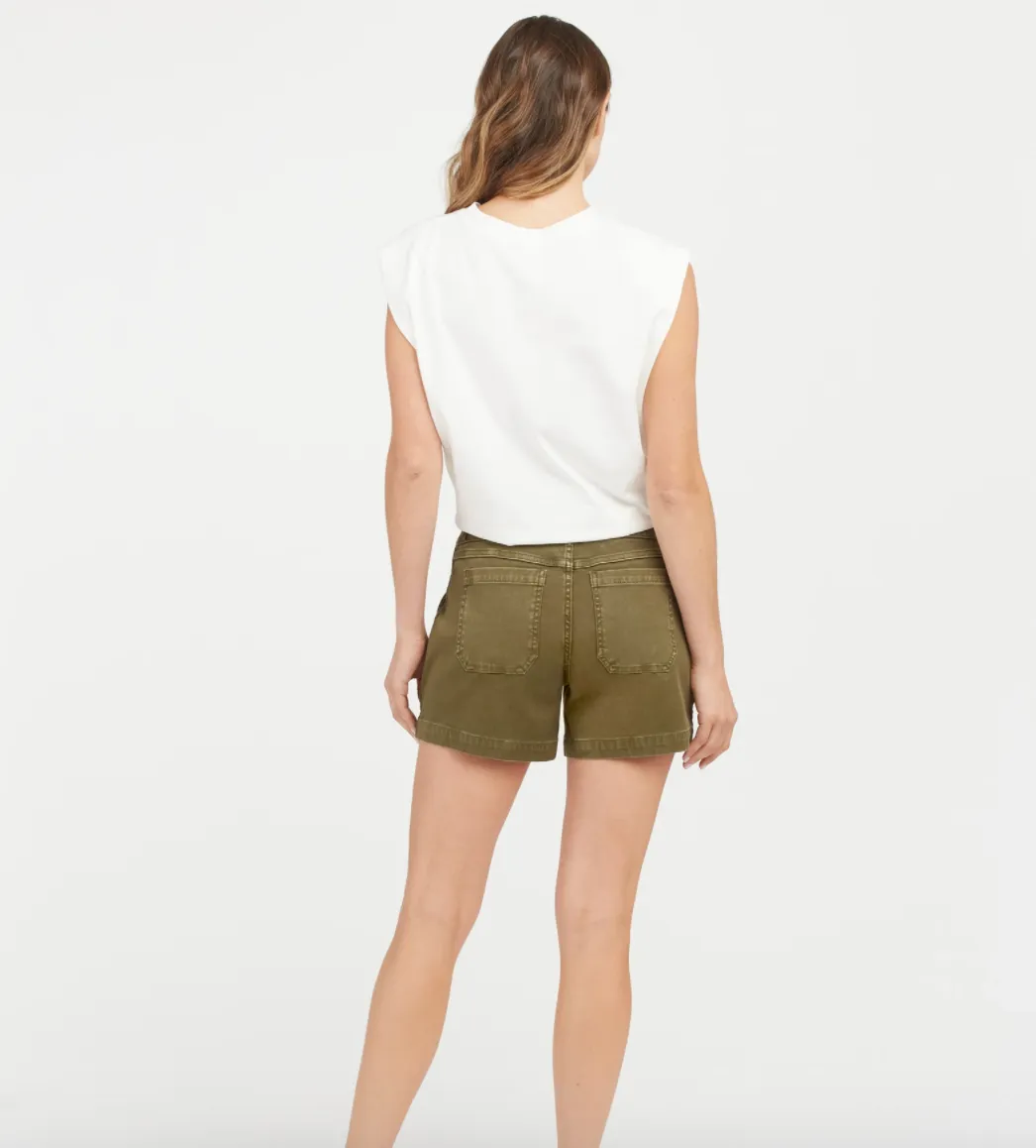 Stretch Twill Shorts 4"