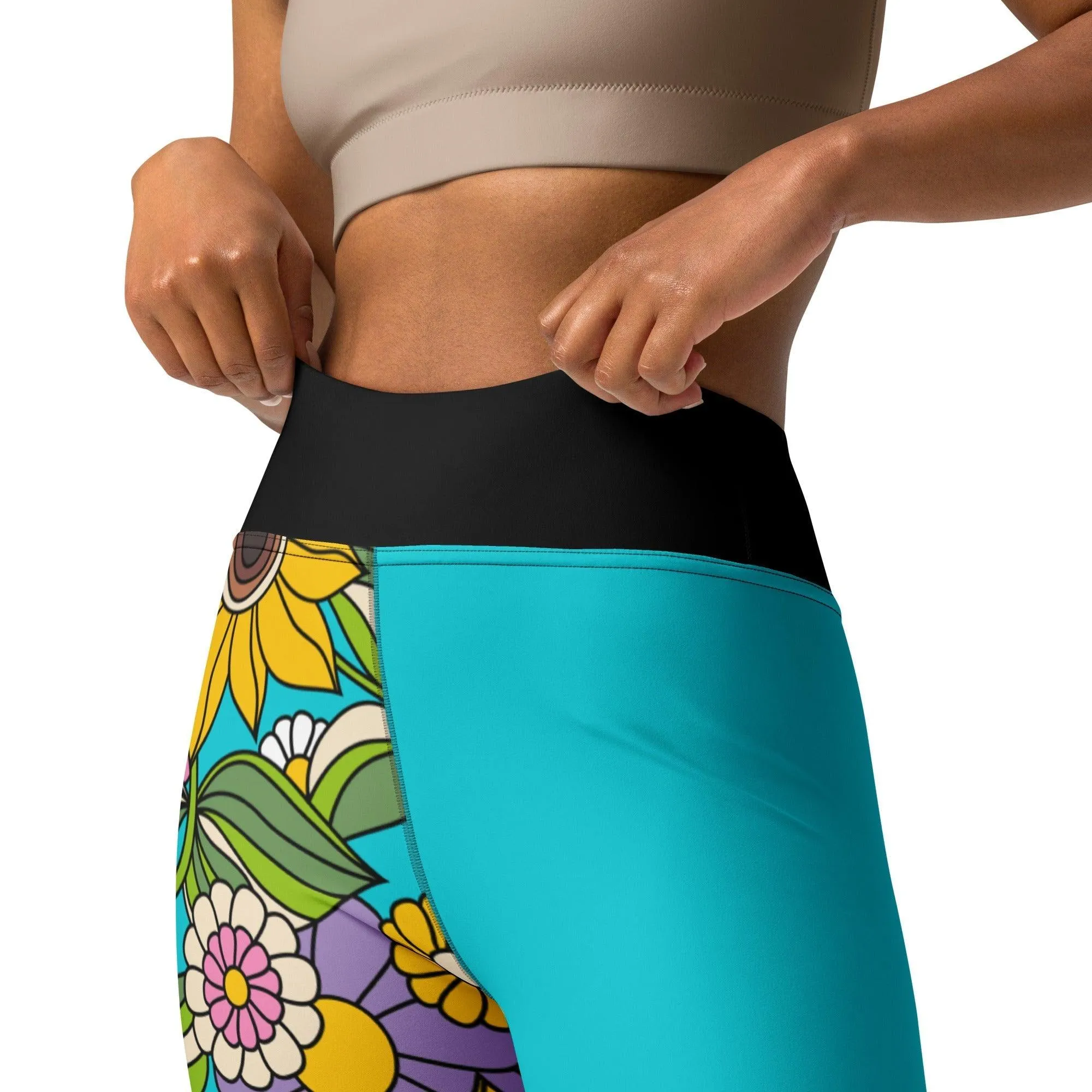 SUNDANCE turquoise - Yoga Leggings