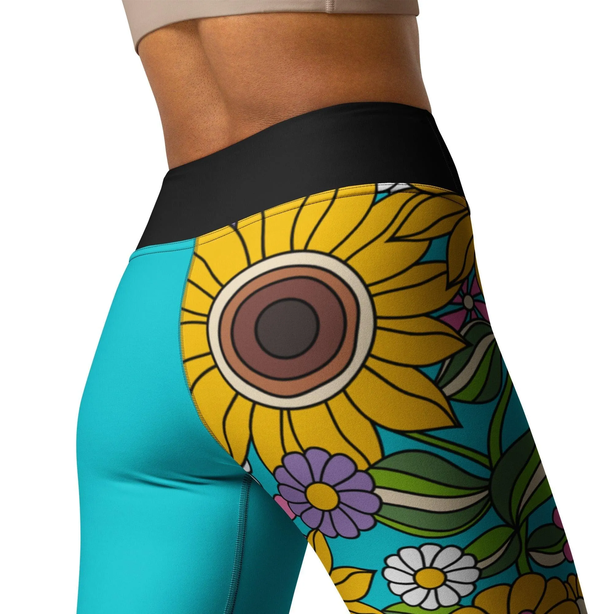 SUNDANCE turquoise - Yoga Leggings