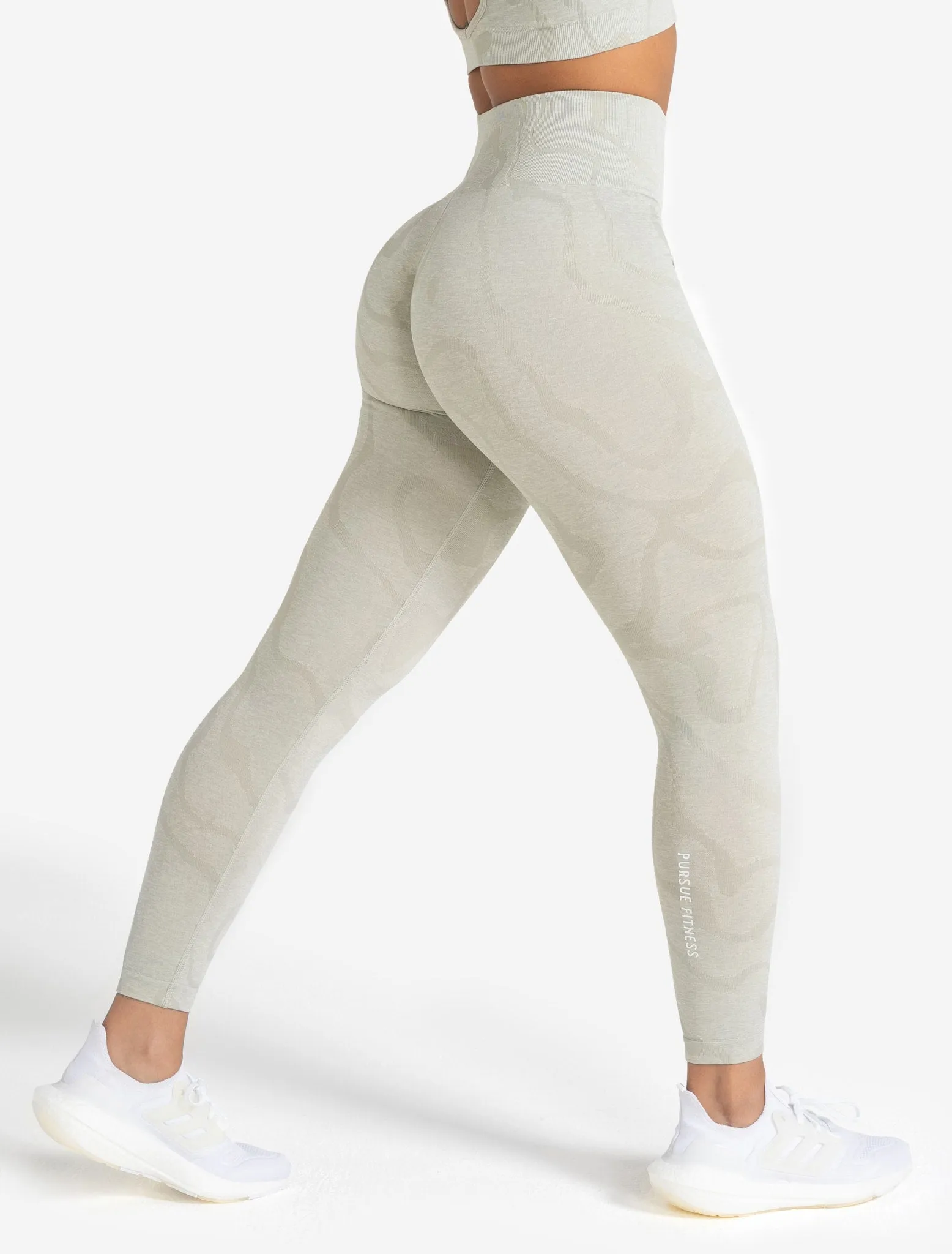 Sustainable Seamless Leggings - Sage Green