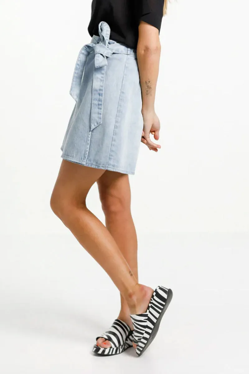 Thing Thing - Lib Skirt, Stone Wash Denim