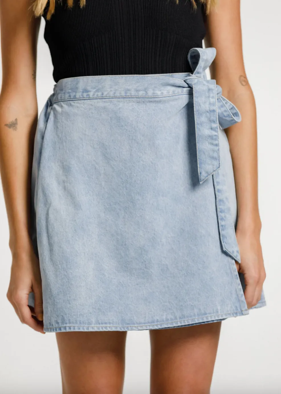 Thing Thing - Lib Skirt, Stone Wash Denim