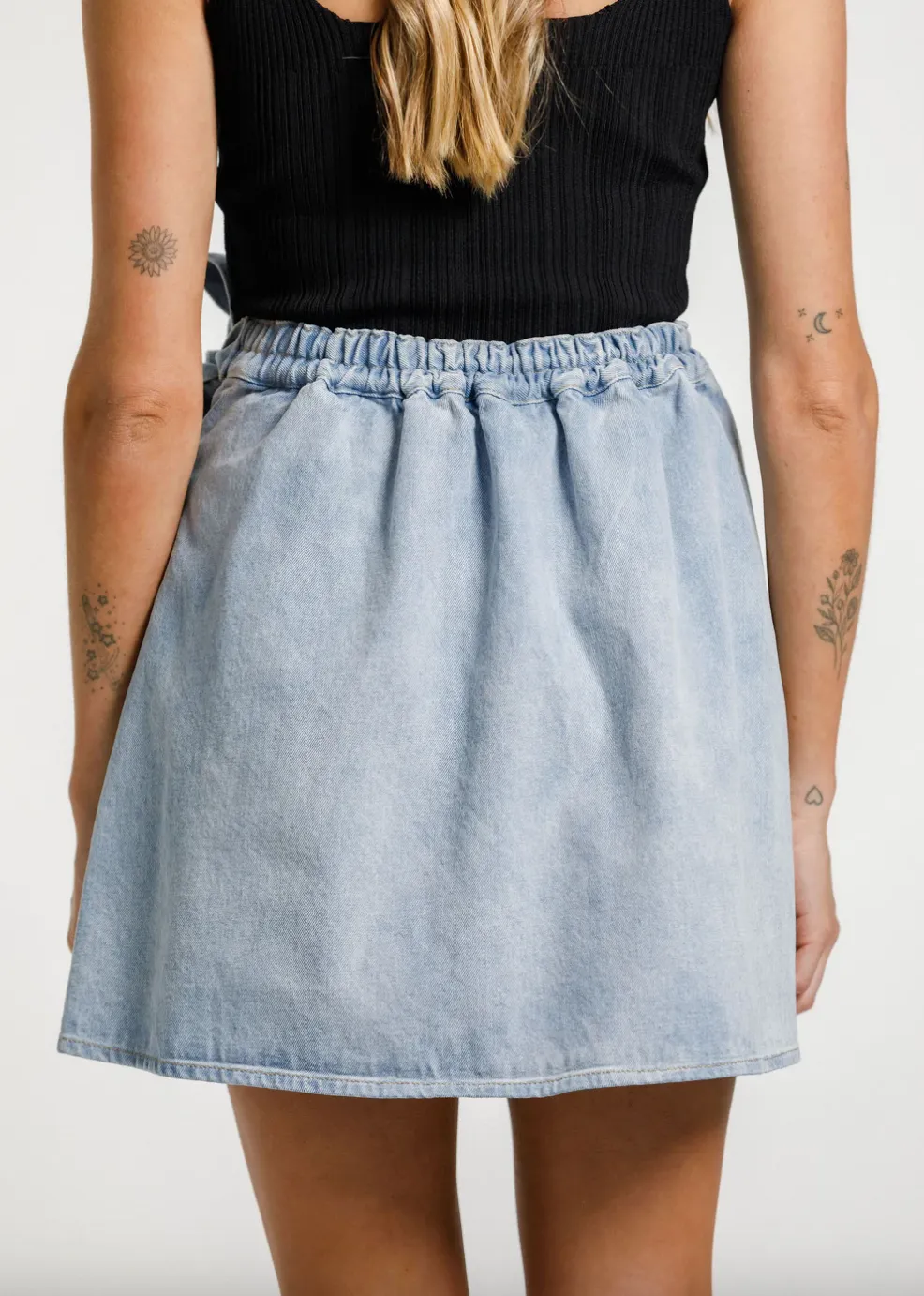 Thing Thing - Lib Skirt, Stone Wash Denim