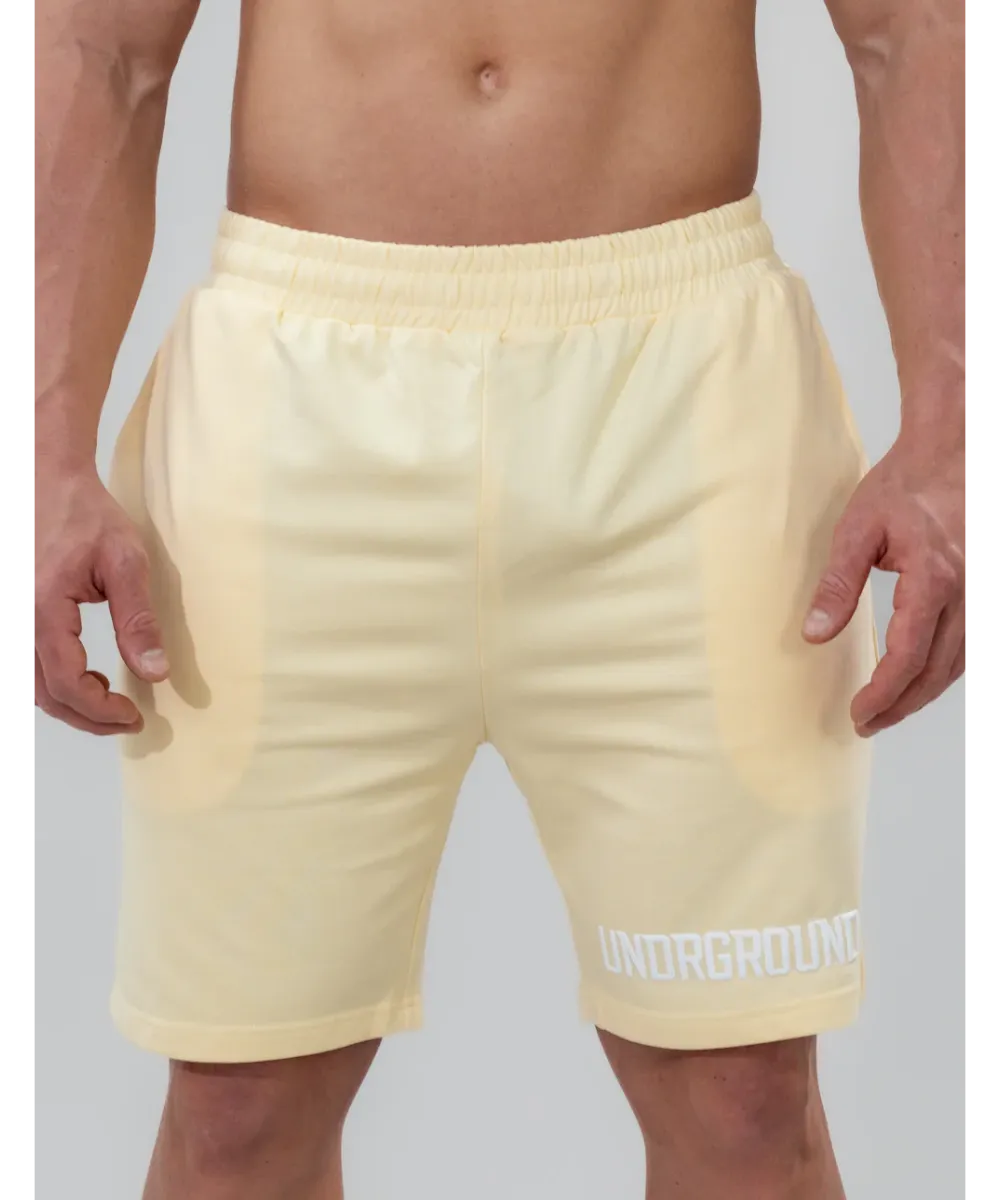 UNDRGROUND Relaxed Fit Shorts (Mellow Yellow)