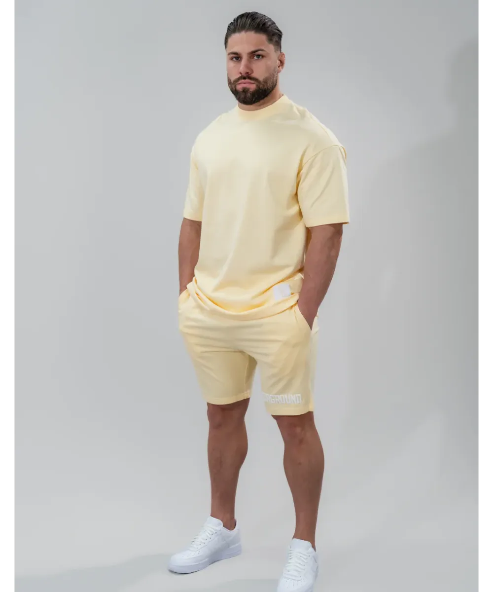 UNDRGROUND Relaxed Fit Shorts (Mellow Yellow)