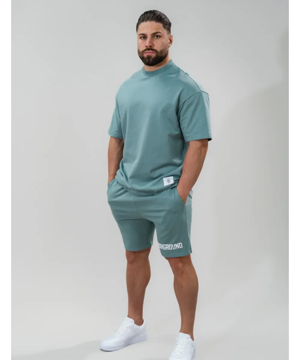 UNDRGROUND Relaxed Fit Shorts (Slate Blue)