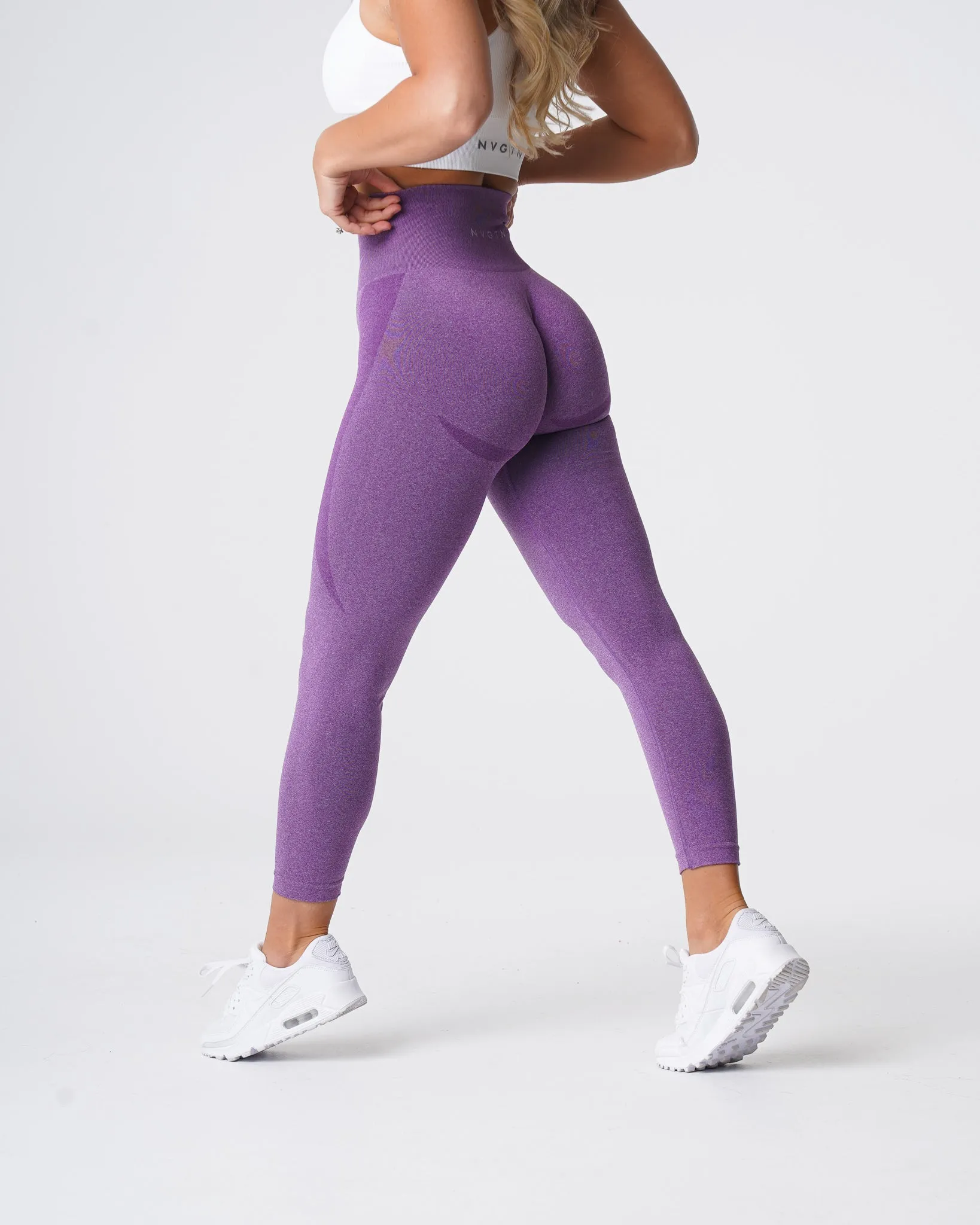 Violet Contour Seamless Leggings