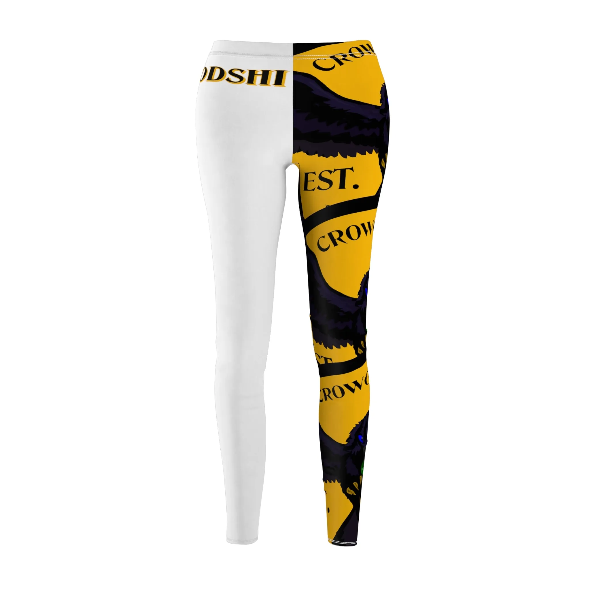 Women's Crowgodshi First Generation Limited Edition Leggings, GOLD LOGO