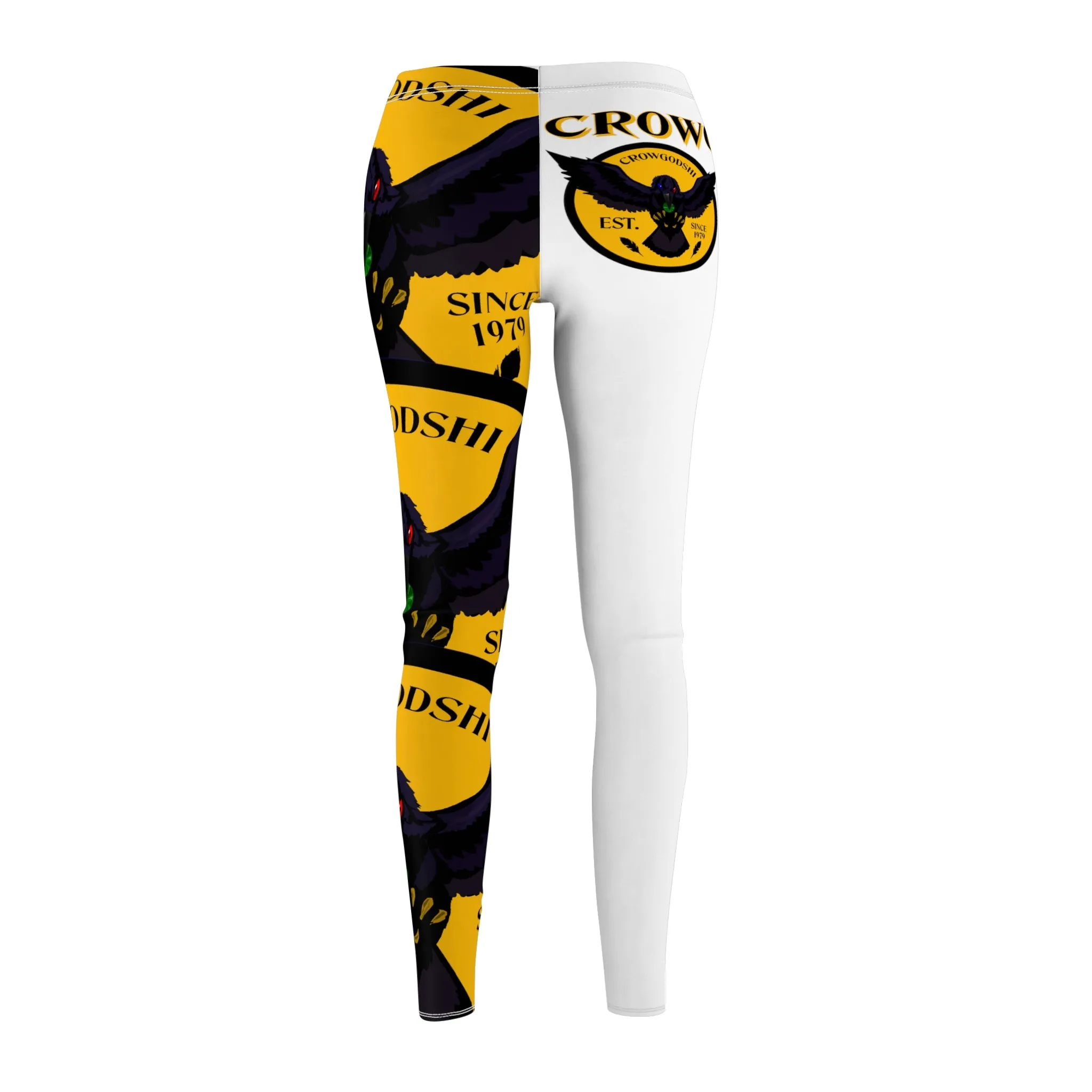 Women's Crowgodshi First Generation Limited Edition Leggings, GOLD LOGO