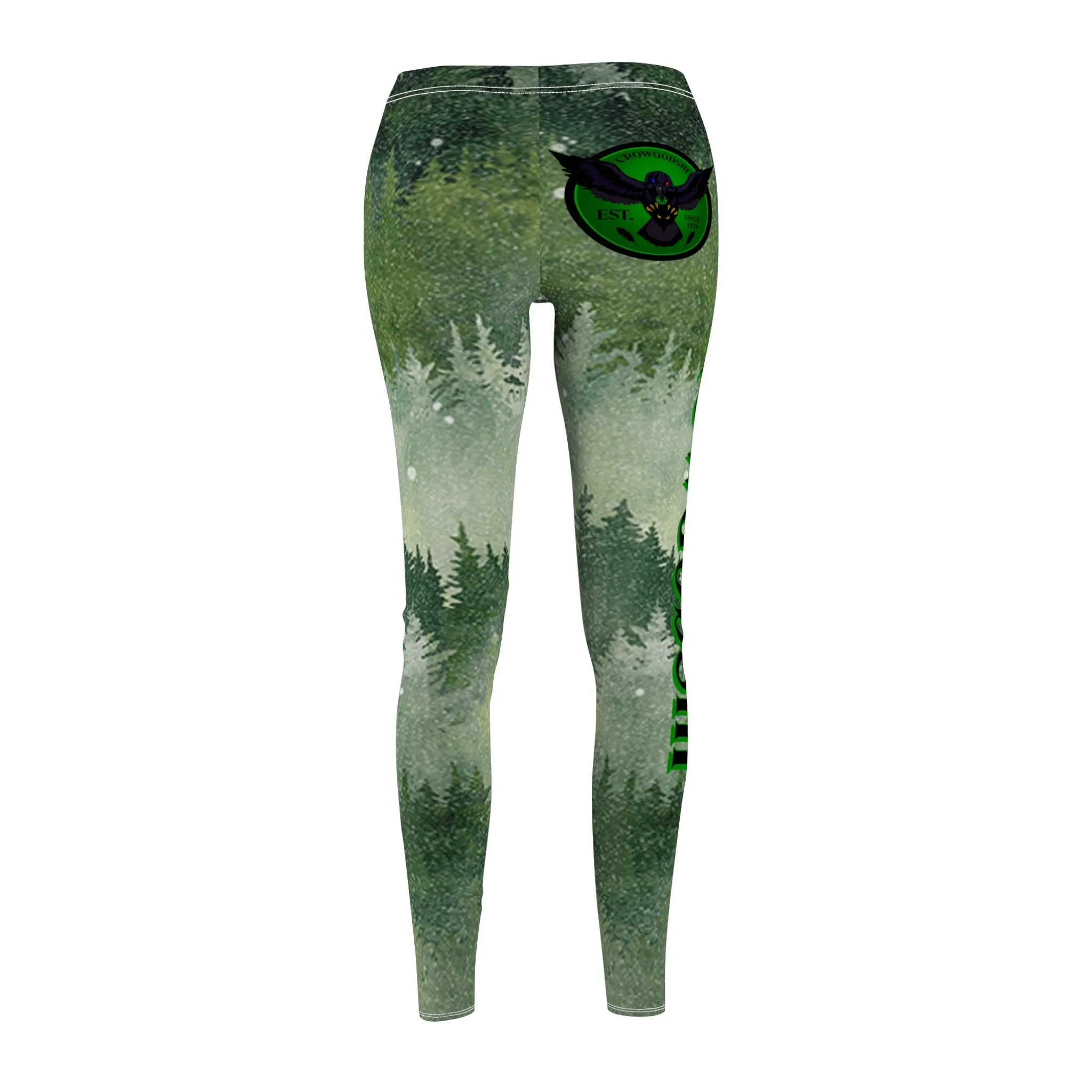 Women's Crowgodshi Forest Fog Leggings