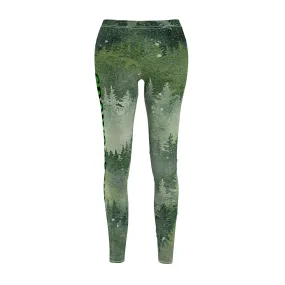 Women's Crowgodshi Forest Fog Leggings