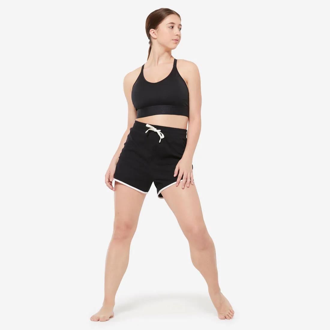 Women's High-Waist Modern Dance Shorts